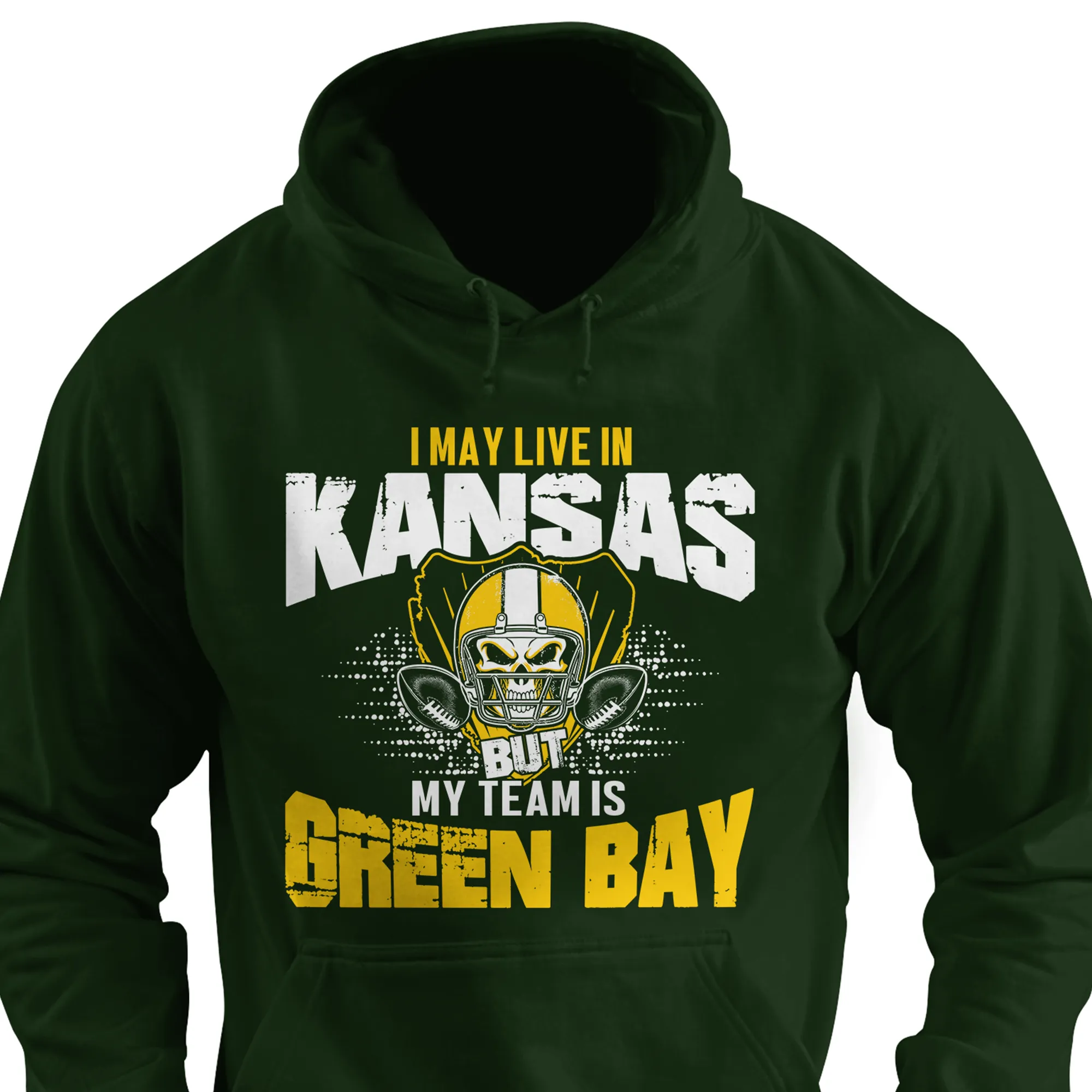 I May Live in Kansas but My Team is Green Bay