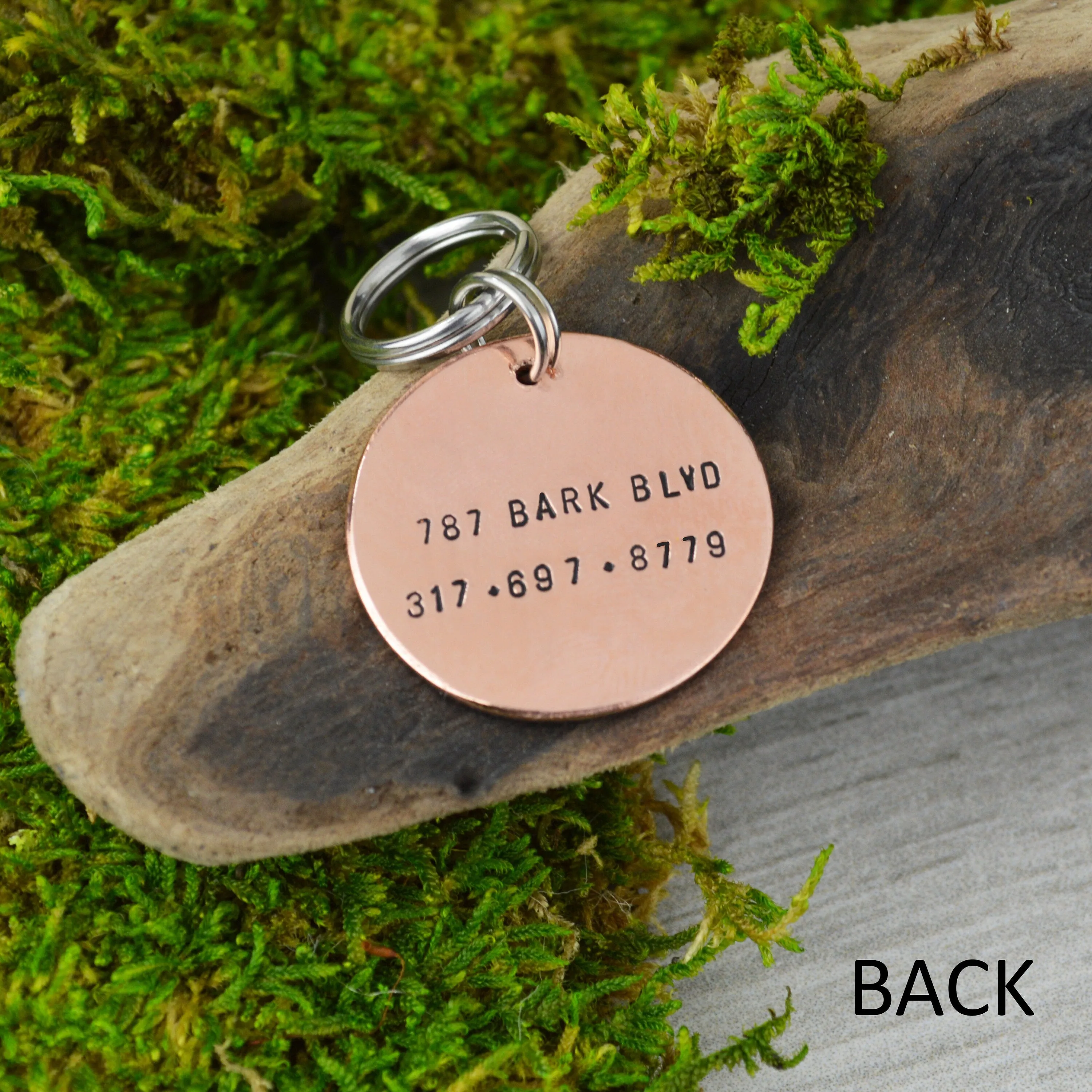 In The Clouds Mini Pet ID Tag