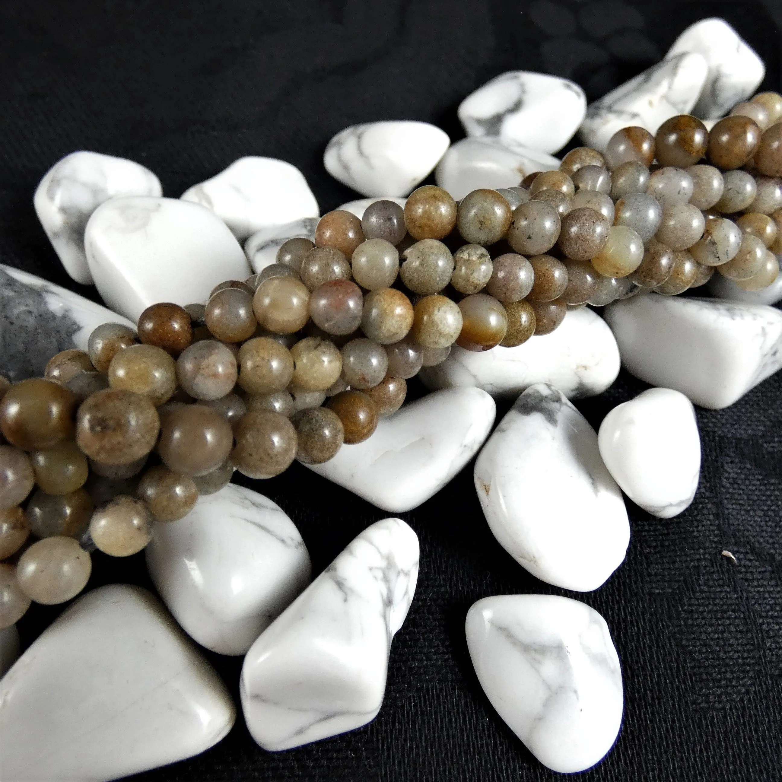 Included Quartz Bead Strands(various)