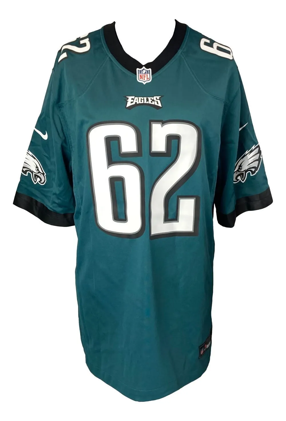 Jason Kelce Signed Philadelphia Eagles Nike Game Replica Jersey PSA ITP Hologram