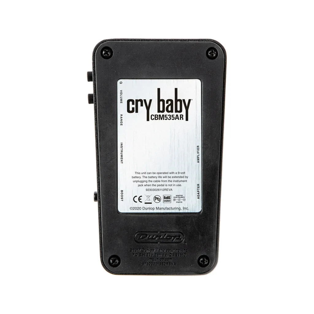 Jim Dunlop CBM535AR Cry Baby Q Mini Auto Return Guitar Effects Pedal
