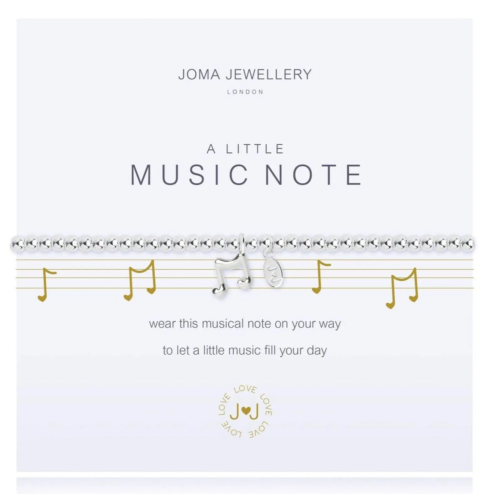 Joma Music Note Bracelet