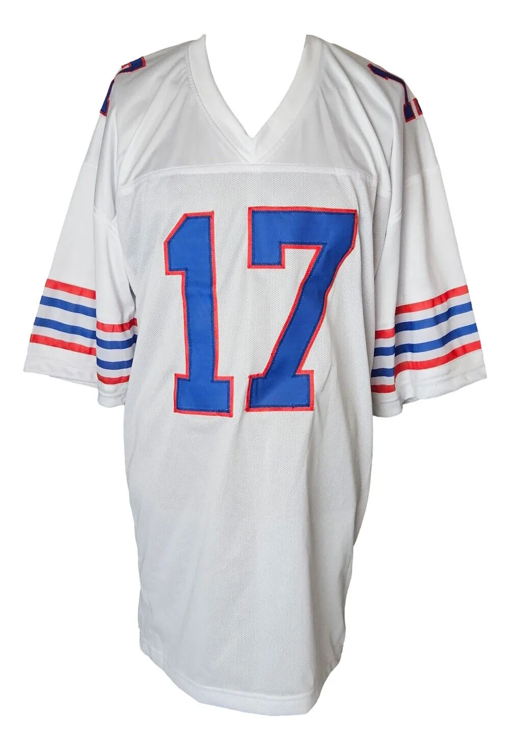 Josh Allen Signed Custom White Pro Style Football Jersey BAS ITP WF85478
