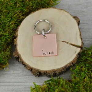 Just A Name Mini Pet ID Tag