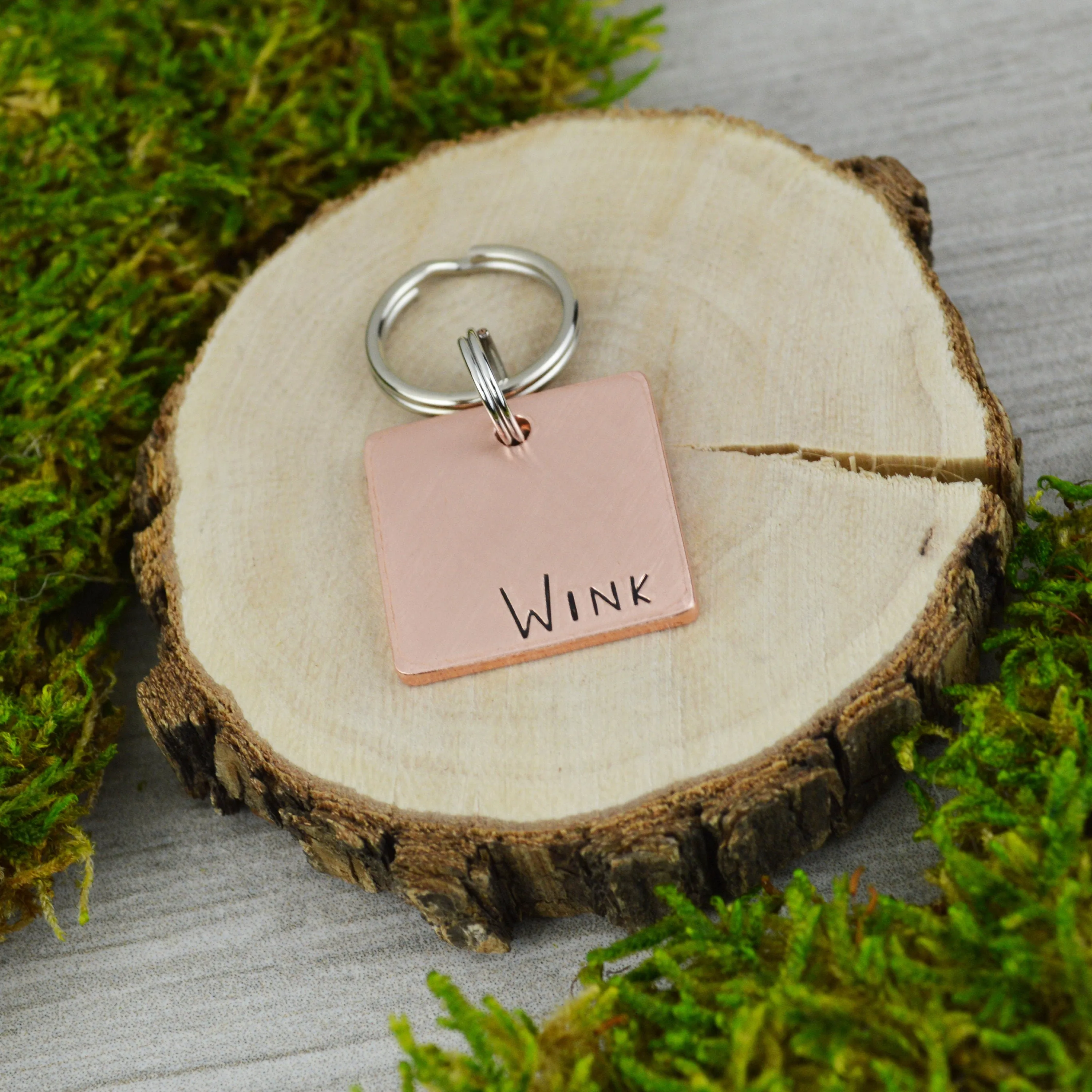 Just A Name Mini Pet ID Tag