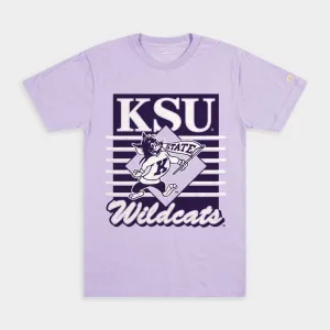Kansas State Wildcats Vintage-Inspired Lavender Tee