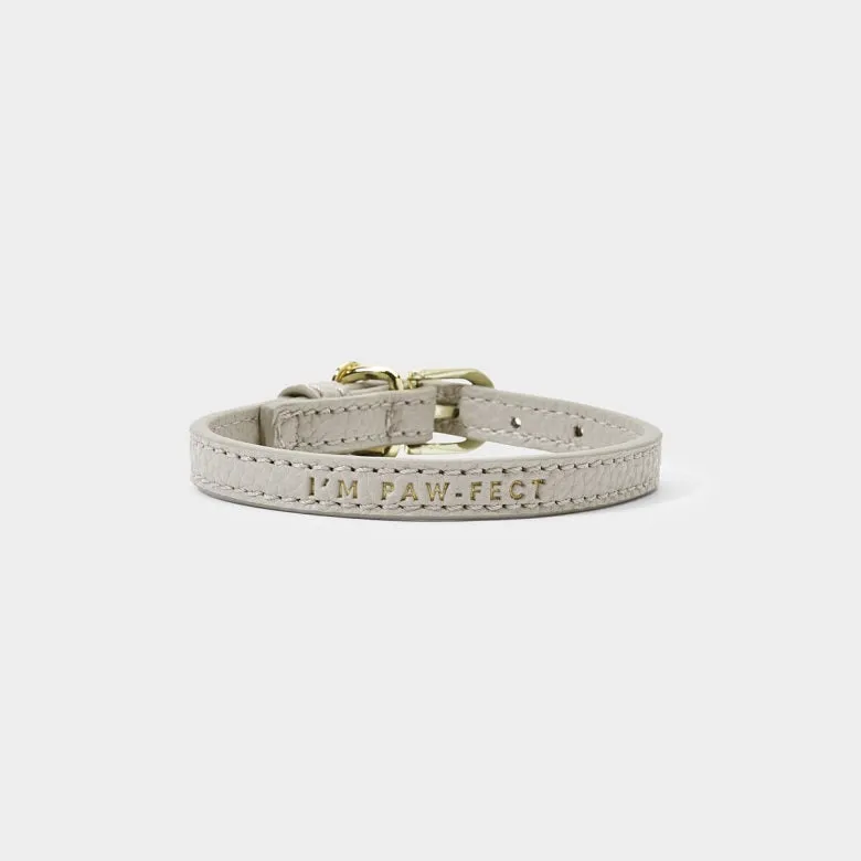 Katie Loxton Dog Collar - Grey