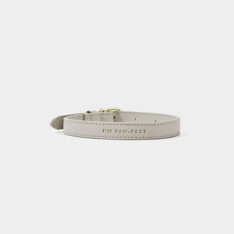 Katie Loxton Dog Collar - Grey