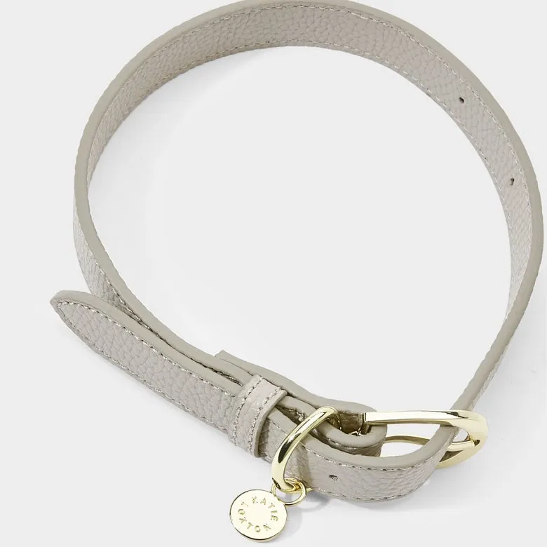 Katie Loxton Dog Collar - Grey