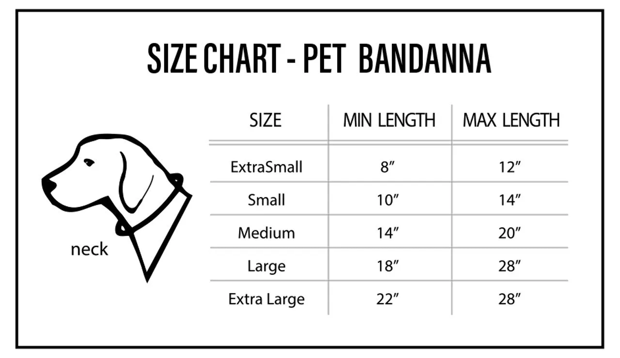 Kentucky Wildcats Pet Bandanna Size XS