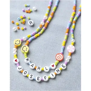 Kid's Necklaces Mini Craft Kit Jewellery - All Materials & Instructions Included