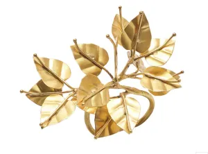 Kim Seybert Napkin Ring Bougainvillea in Gold