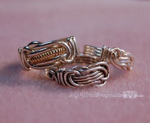 Knot a Ring, DIY Wire Wrap Ring Pattern, Jewelry Tutorial