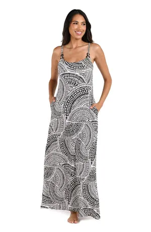 La Blanca Dream Catcher Maxi Tank Dress