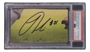 LaDainian Tomlinson Signed Slabbed Chargers Cut Signature PSA/DNA 85076358