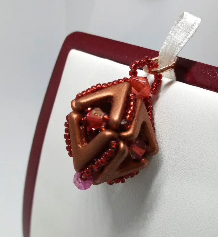 Lamp Light Beaded Bead Pendant (special order - sold out)