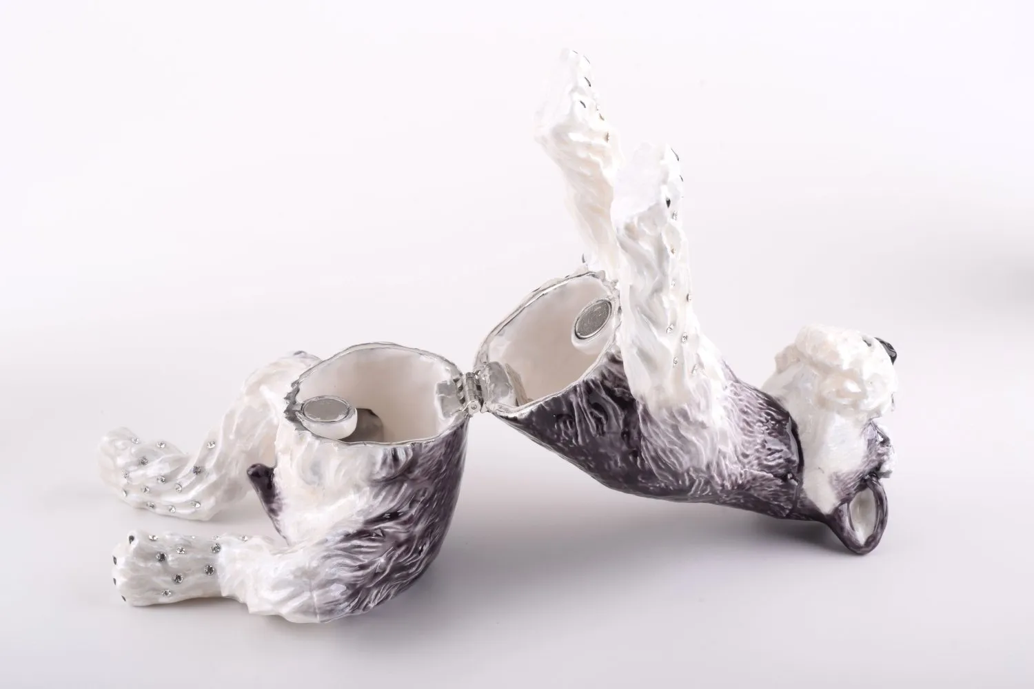 Large white & Black Dog Limited Edition 1 of 250