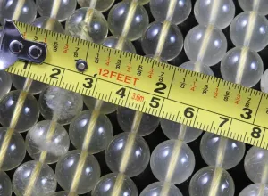 Lemon Quartz Bead Strand
