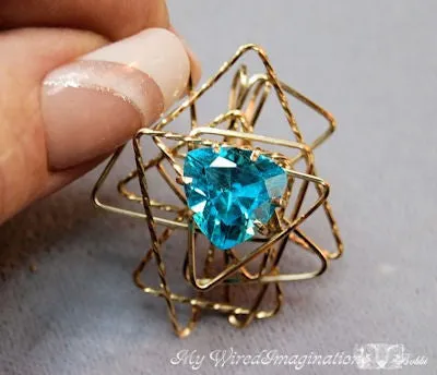 Lesson in Patience, Wire Wrap Prong Ring and Pendant Tutorial