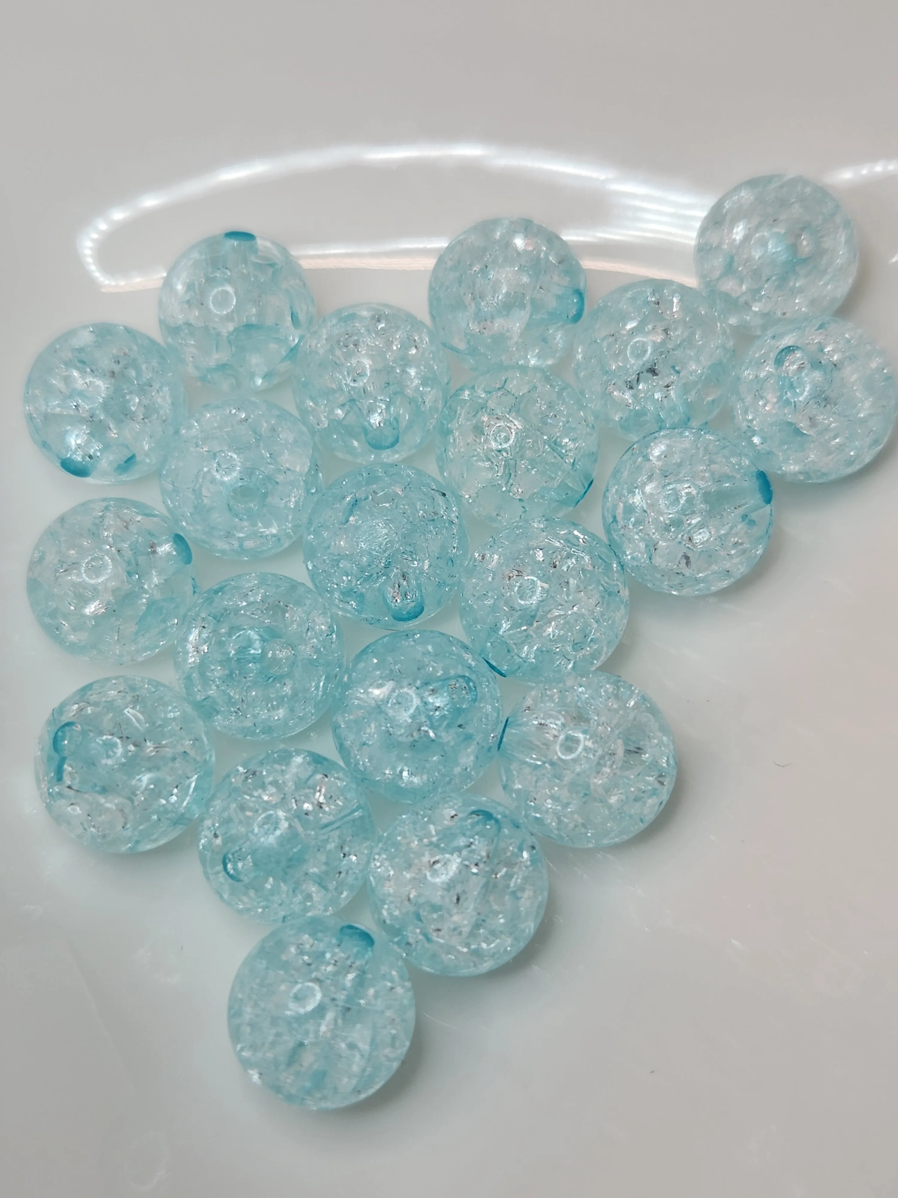 Light Blue Crackle cbgb42