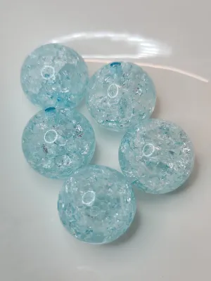 Light Blue Crackle cbgb42