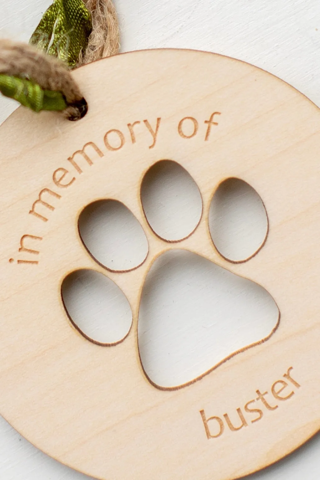 Maggie's Memorial Custom Ornament