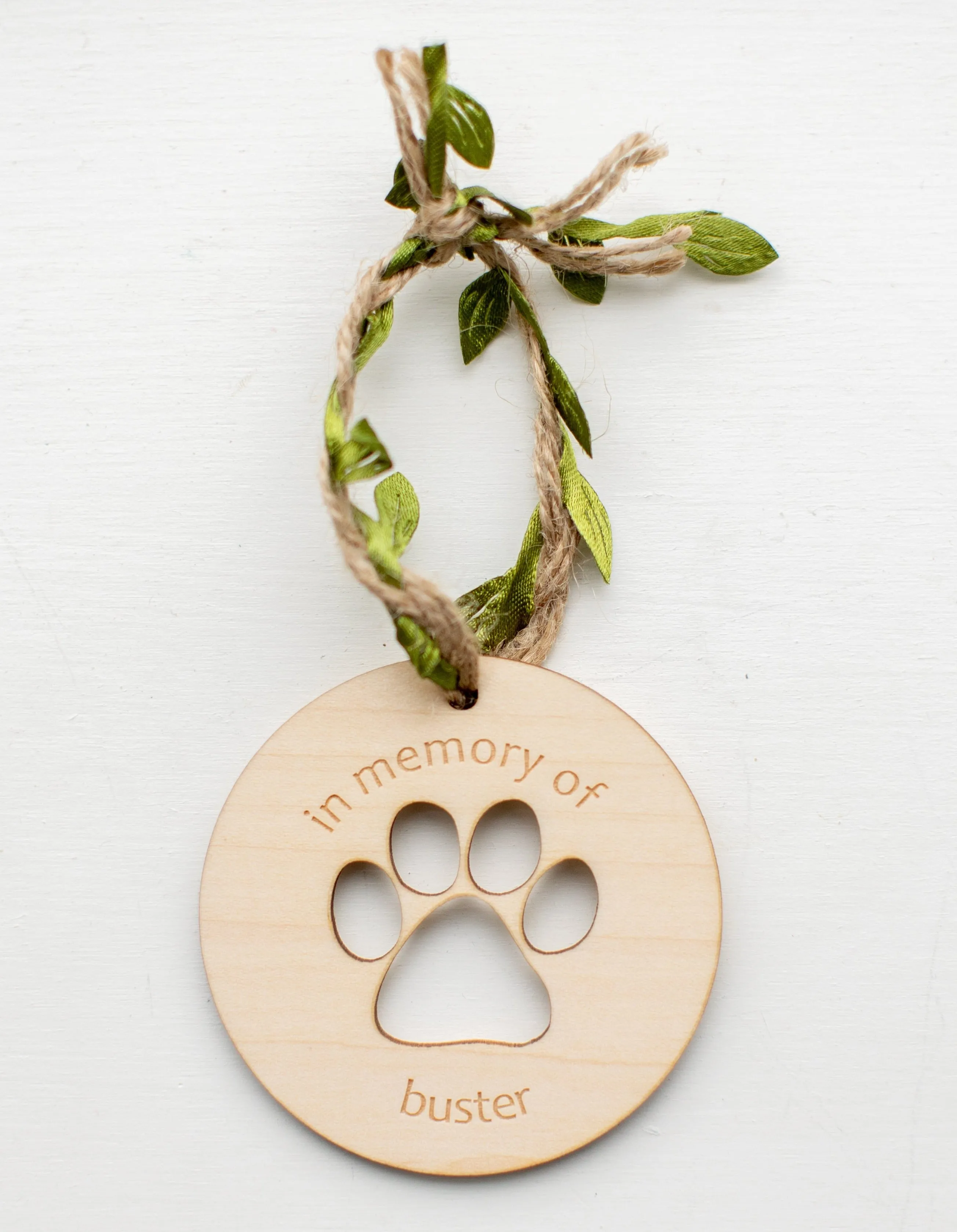 Maggie's Memorial Custom Ornament