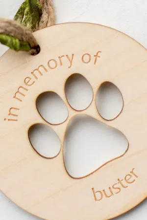 Maggie's Memorial Custom Ornament