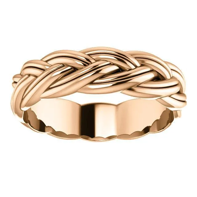 Matthew Sculptural-Inspired Relief Pattern Band