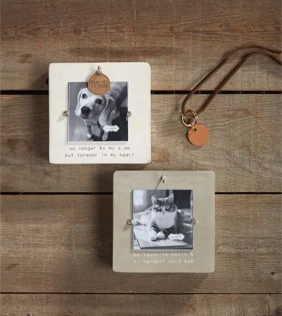Memory Pet Tag Block Frame