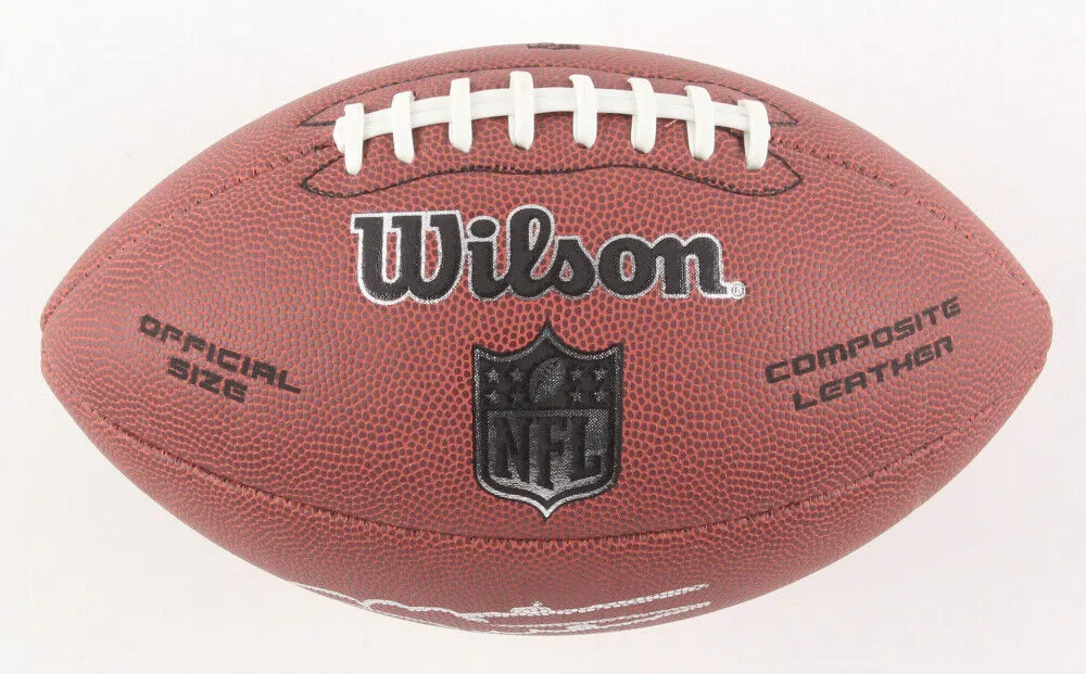 Mike Ditka Signed NFL Football (Schwartz) 1985 SB XX Chicago Bears Head Coach