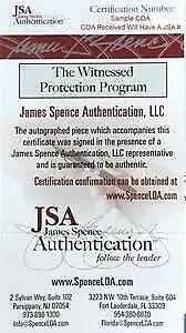 Mike Singletary Chicago Signed Navy Blue Football Jersey HOF 98 Inscribed JSA
