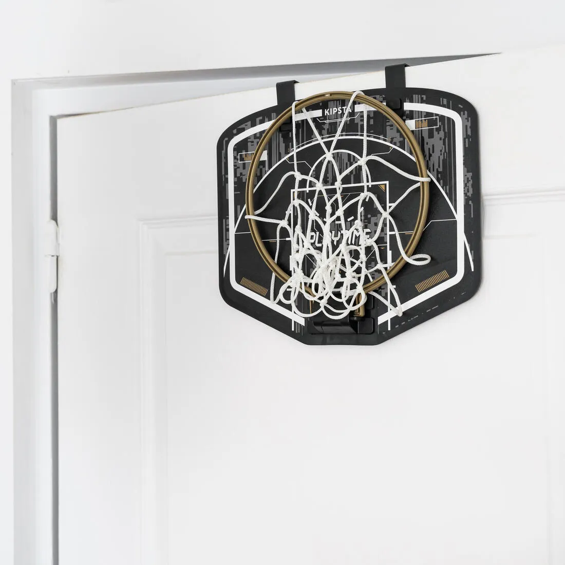 Mini panier de basket - sk100 noir or