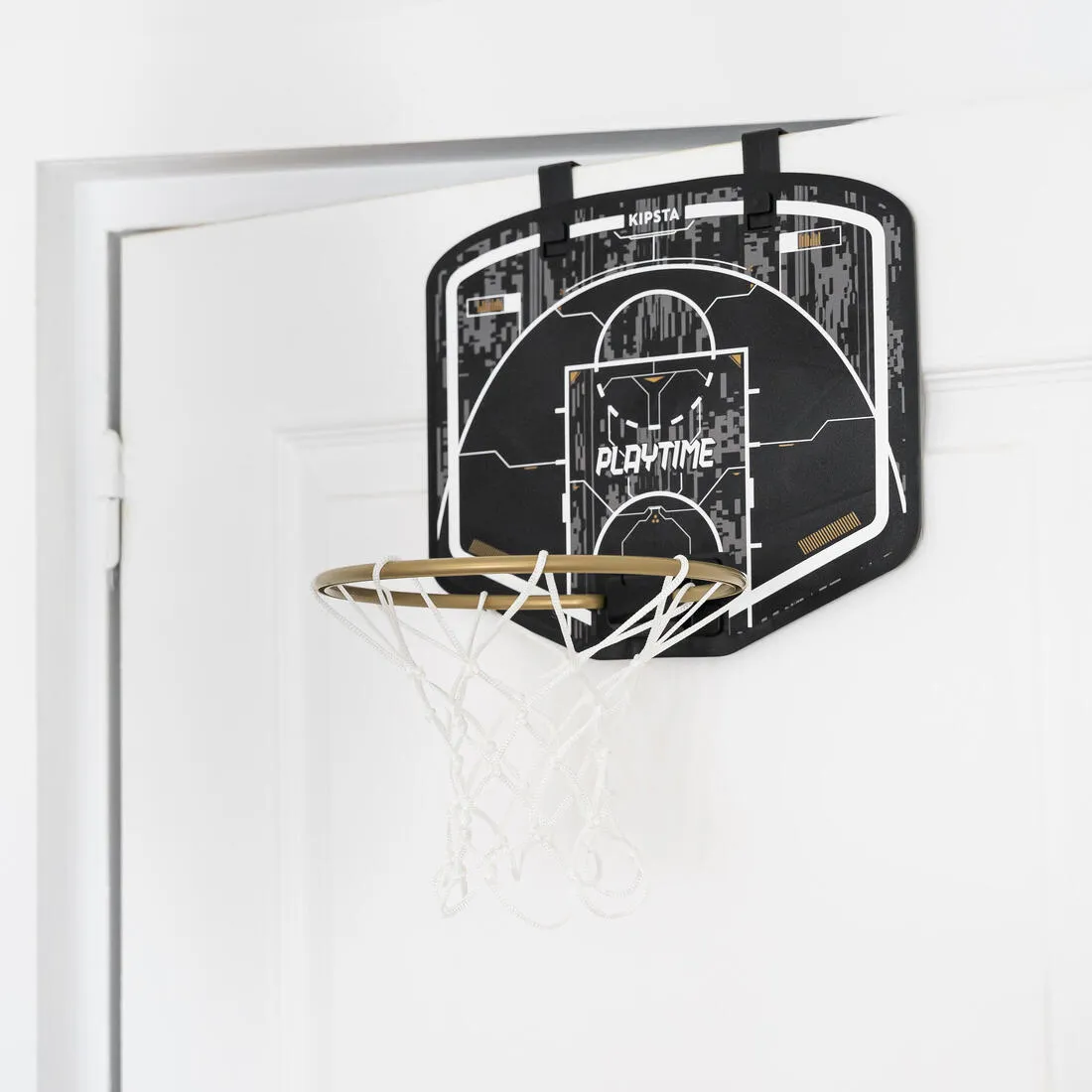 Mini panier de basket - sk100 noir or