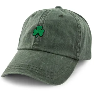 Mini Shamrock Washed Dad Hat