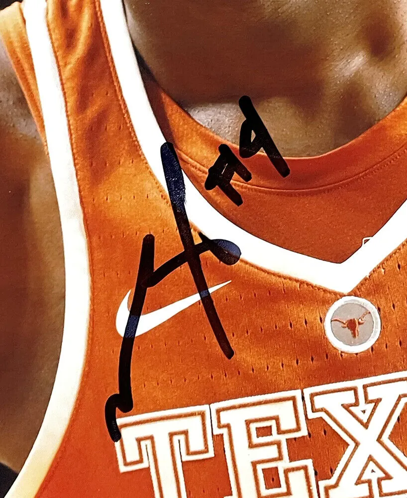 Mo Bamba Signed 11x14 Texas Longhorns Photo BAS