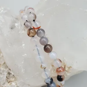 Montana Agate Bead Strands (6mm round)