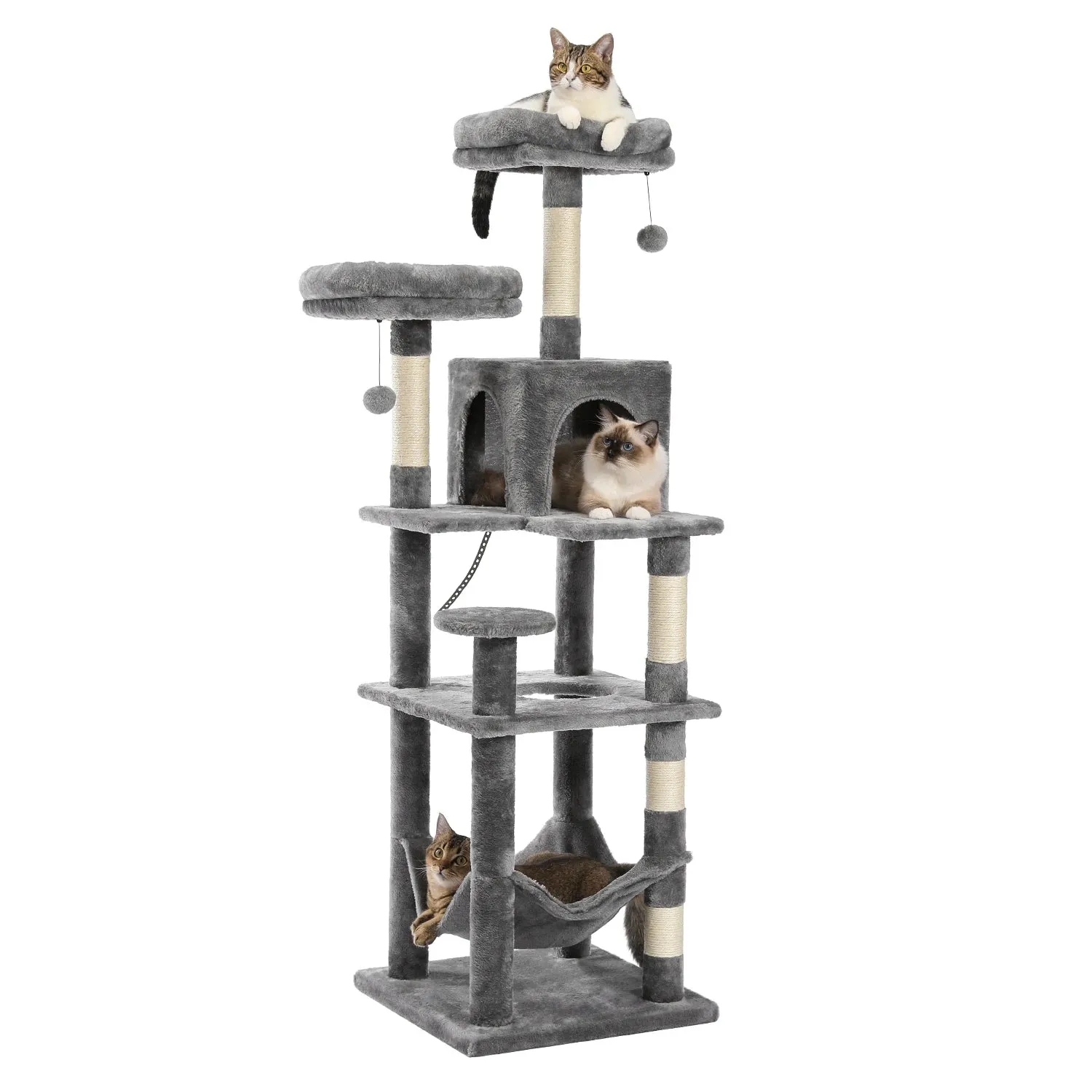 Multilevel Large Cat Tree House