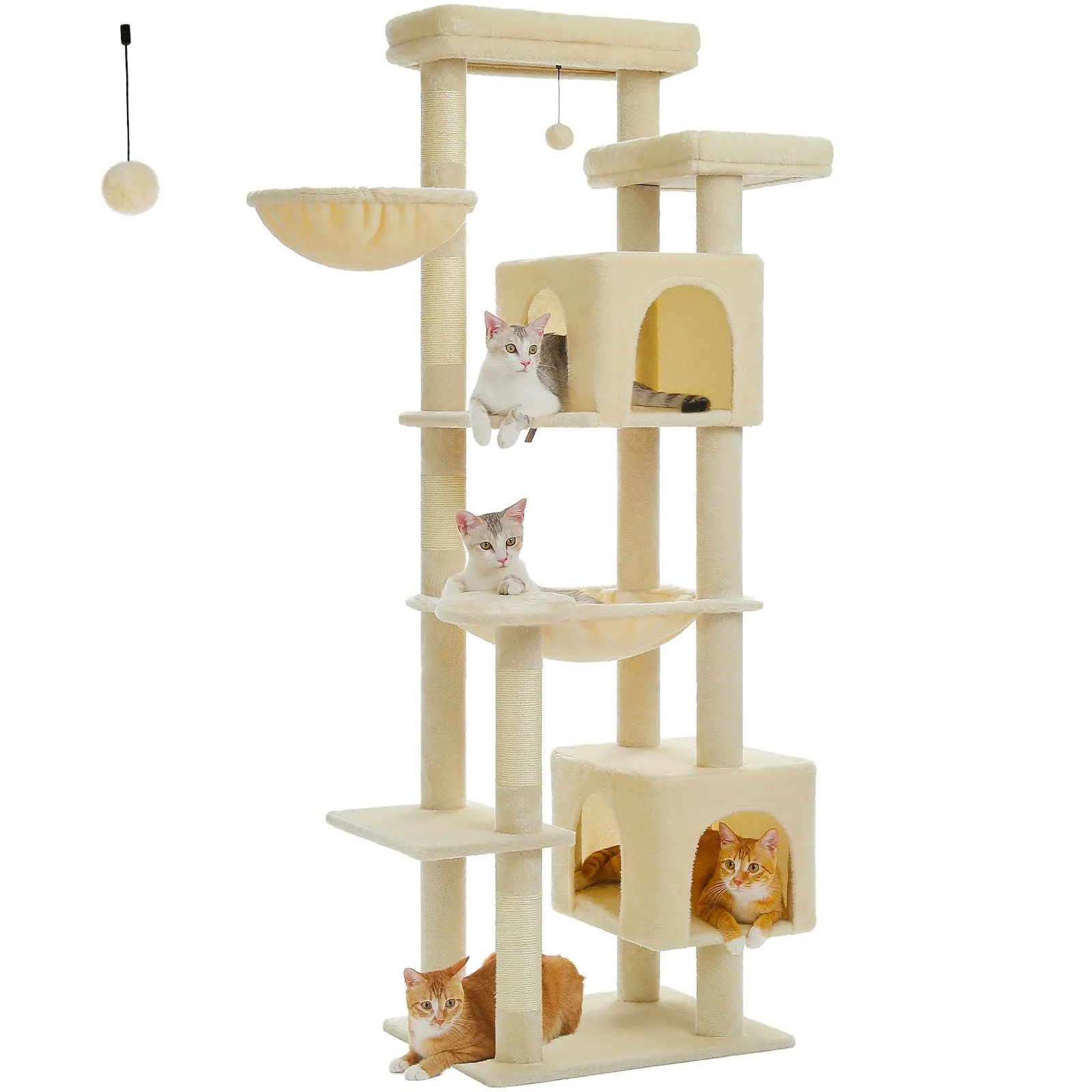Multilevel Large Cat Tree House