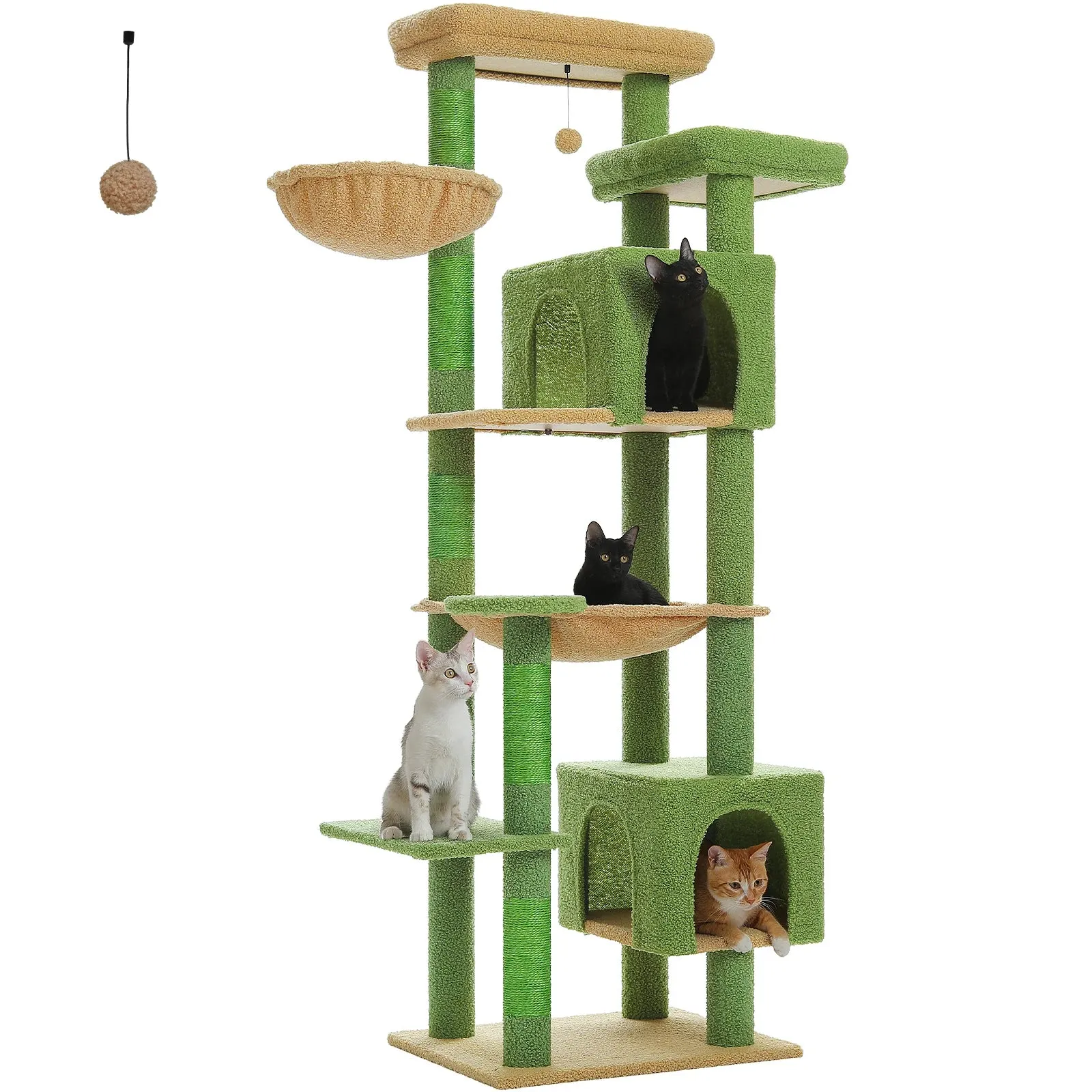 Multilevel Large Cat Tree House