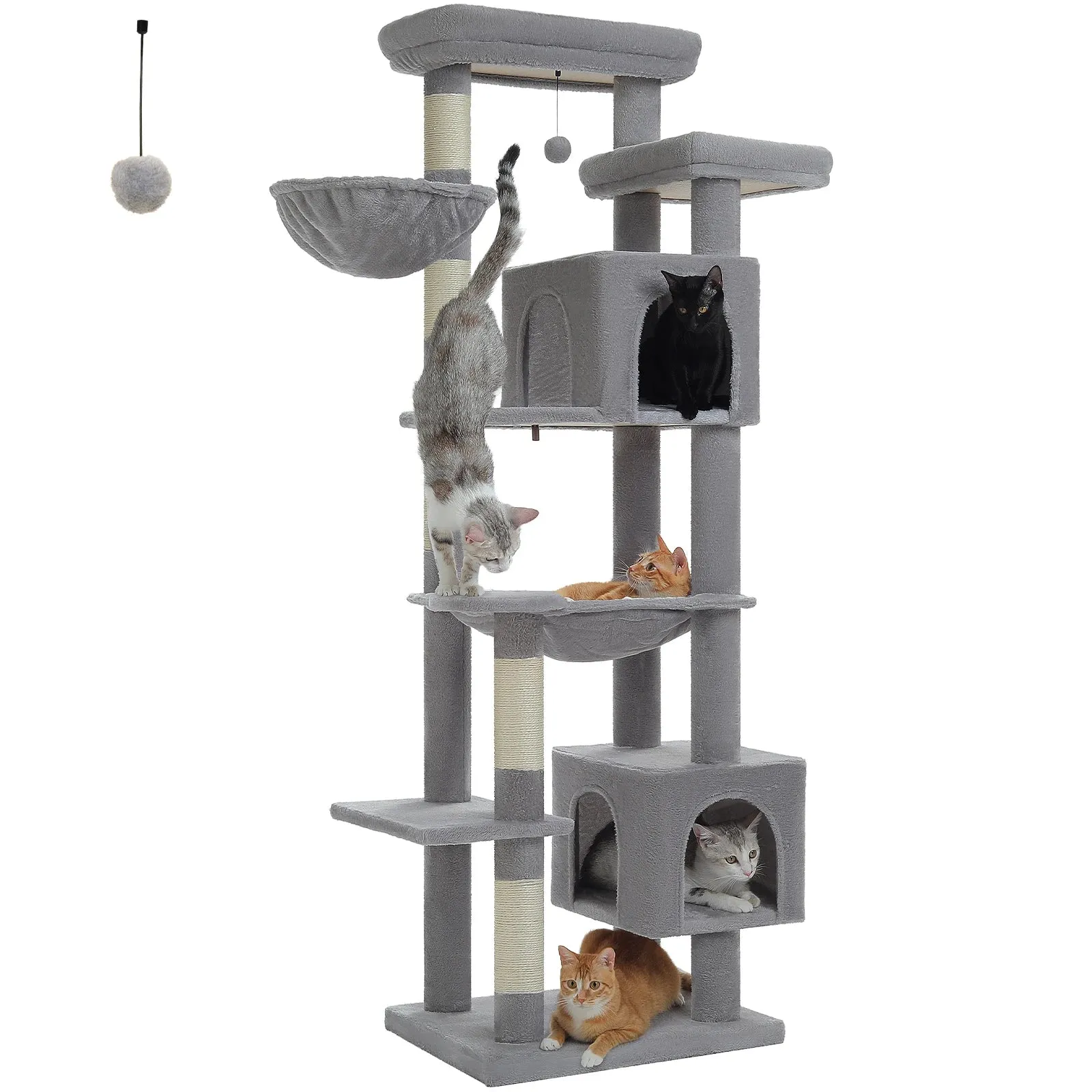Multilevel Large Cat Tree House