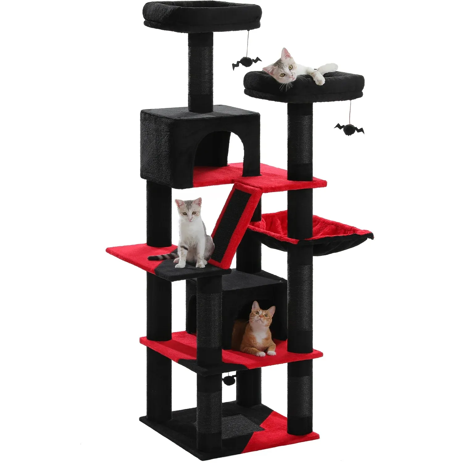 Multilevel Large Cat Tree House