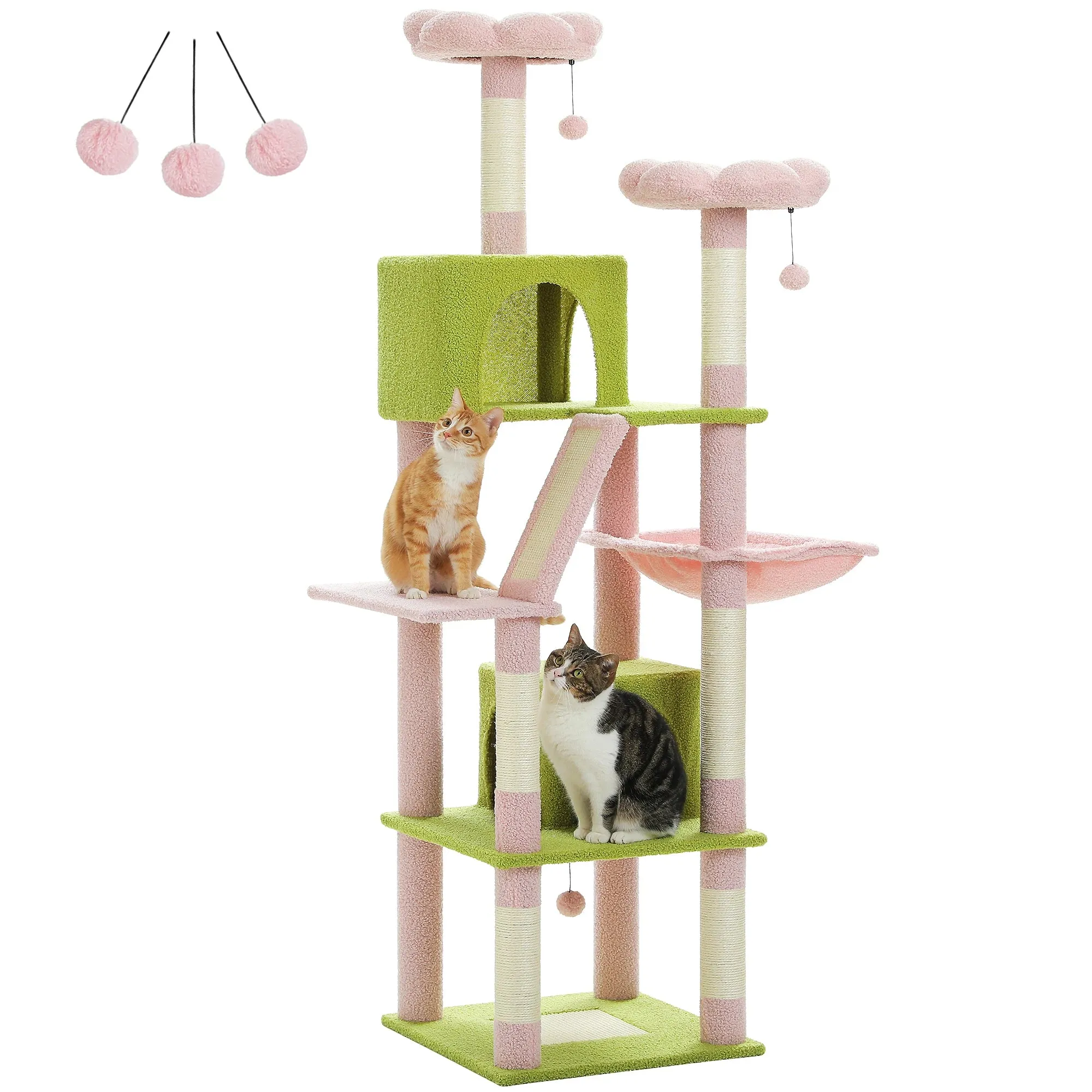 Multilevel Large Cat Tree House