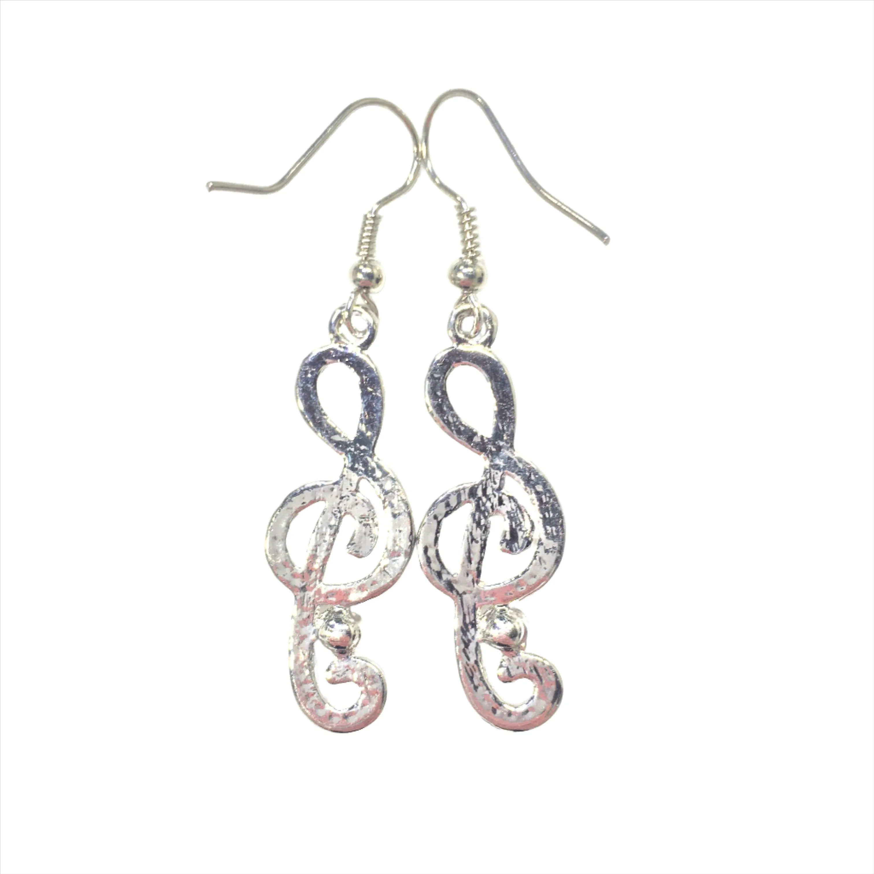 MUSIC NOTE CRYSTAL EARRINGS