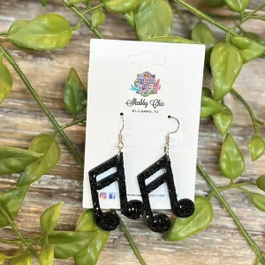 Music Note Earrings