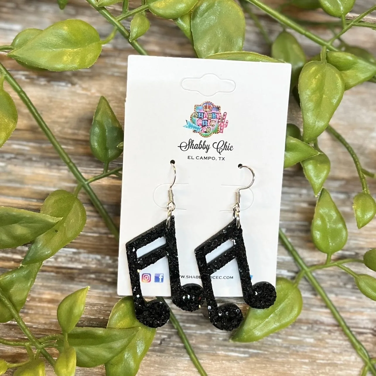 Music Note Earrings