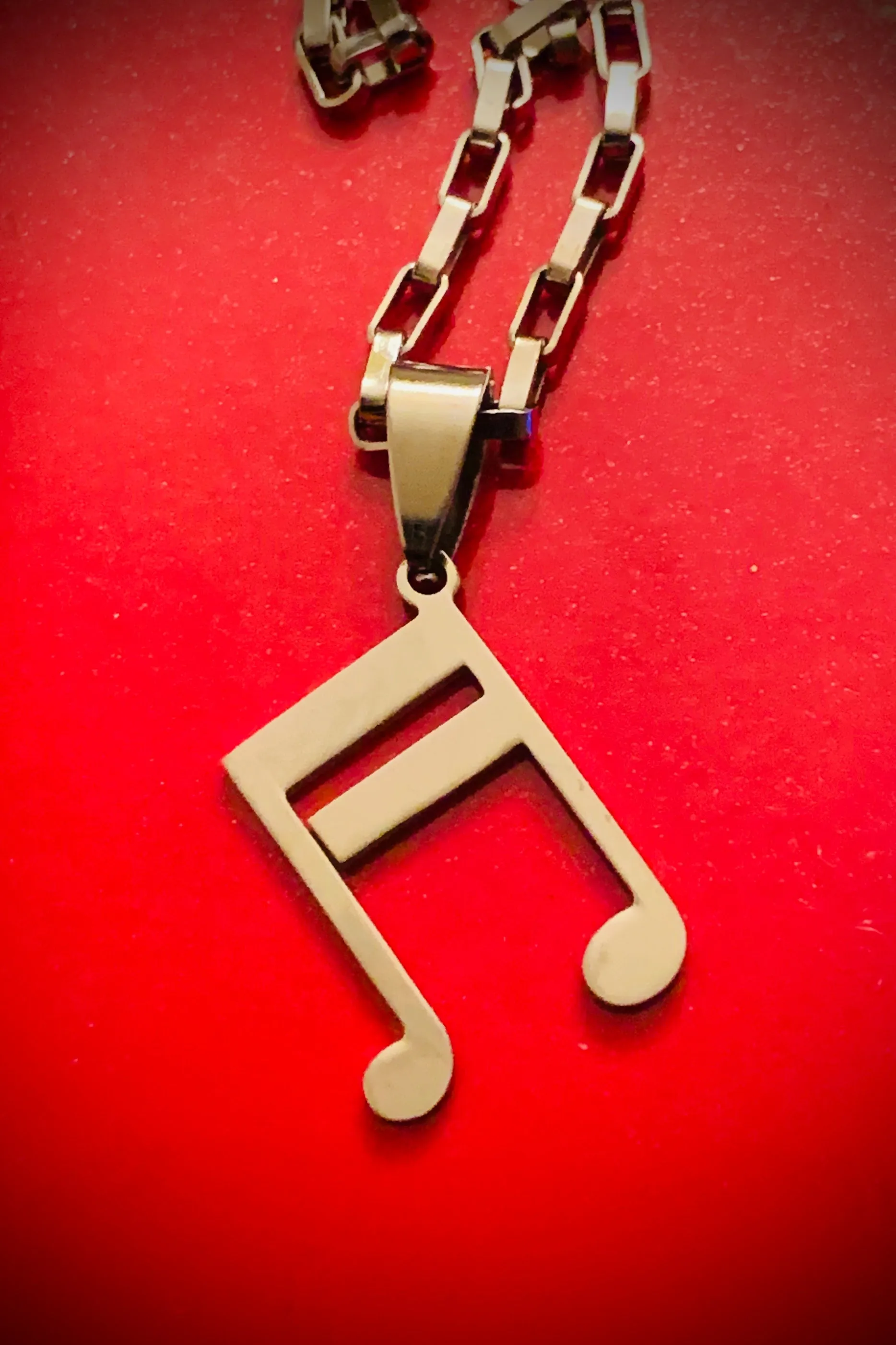Music Note Pendant  #19222