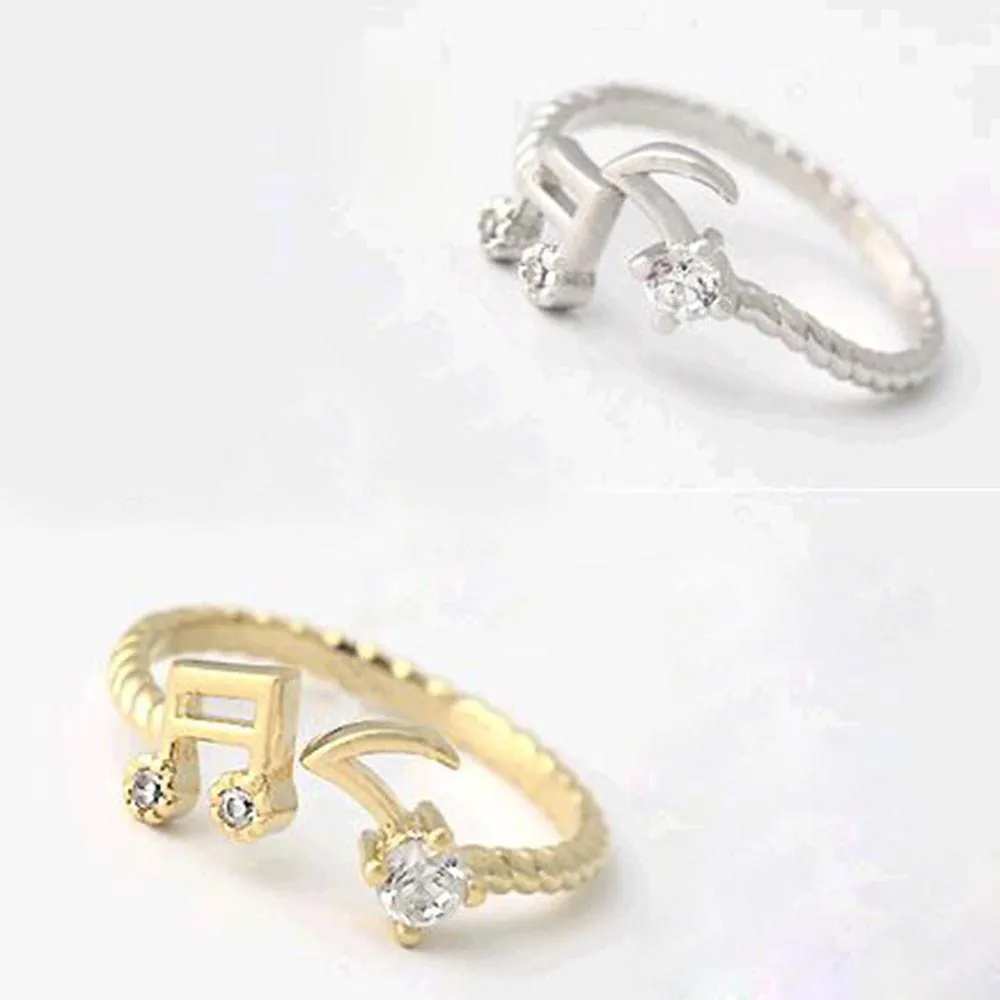 Music Note Ring (2 Colors)