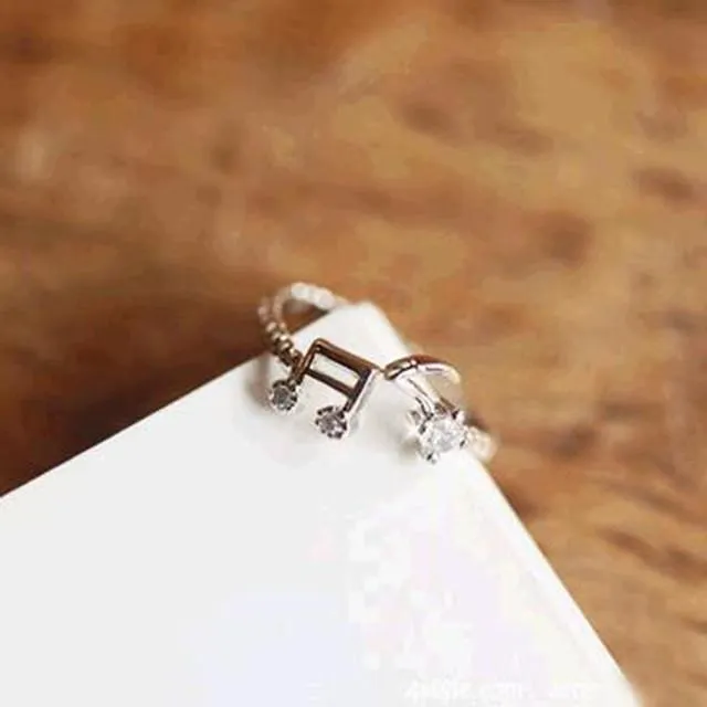 Music Note Ring (2 Colors)