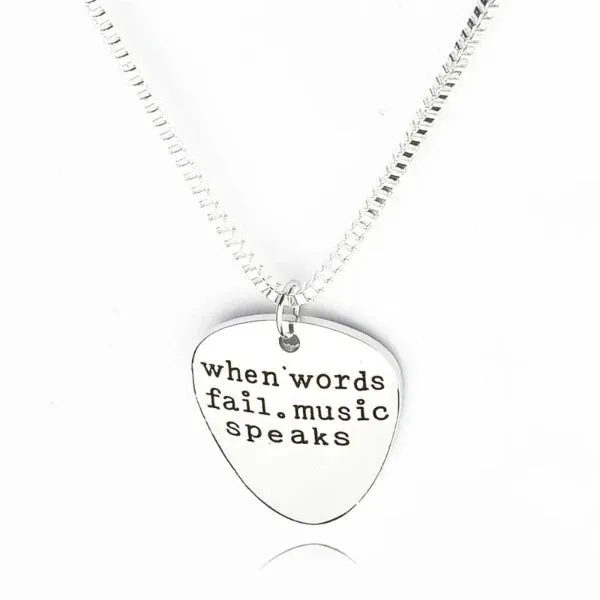 Music Speaks Necklace